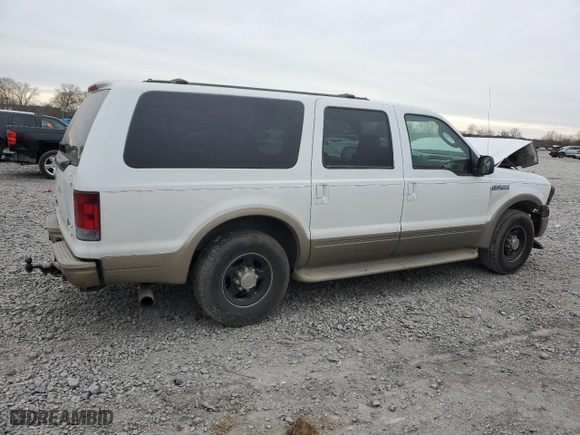 2005 Ford Excursion Eddie Bauer with VIN 1FMNU44L45EC66245, listed as a Copart auction lot 89310695 with NaN miles and Salvage Title. Bid and sale history available at carsss.com. Image 3.
