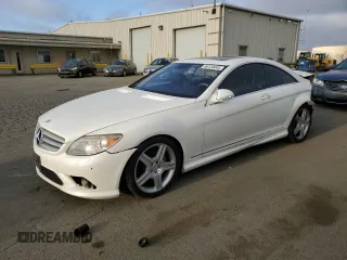 2009 Mercedes-Benz CL-Class 5.5L V8 with VIN WDDEJ86X99A022680, listed as a Copart auction lot 69120444 with 194,273 mi miles and Salvage Title. Bid and sale history available at carsss.com. Image 1.