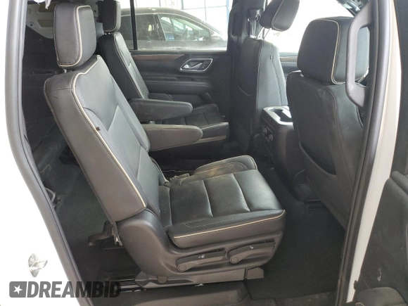 2023 Chevrolet Suburban Premier with VIN 1GNSKFKD8PR543891, listed as a Copart auction lot 53661735 with 34,857 mi miles and Salvage Title. Bid and sale history available at DreamBid. Image 11.