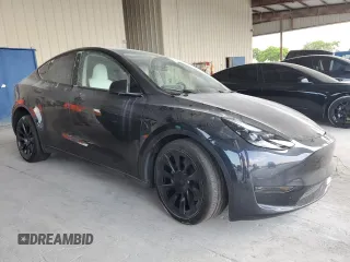 2024 Tesla Model Y с VIN 7SAYGDED3RF044335, выставлен на аукционе Copart как лот 58263265 с пробегом Не указан миль и Списание • Salvage title. История ставок и продаж доступна на DreamBid. Изображение 4.