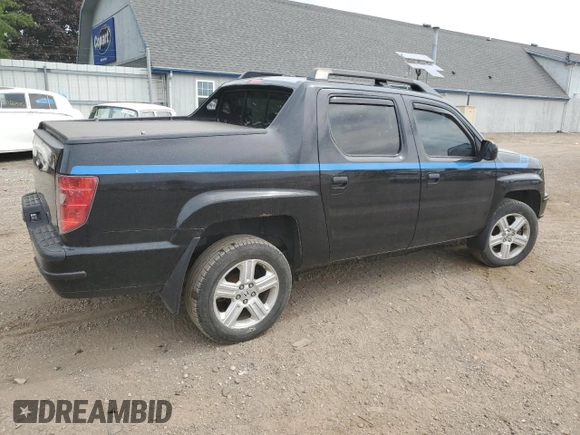 2010 Honda Ridgeline RTL with VIN 5FPYK1F5XAB014004, listed as a Copart auction lot 62848595 with 131,920 mi miles and Clean title. Bid and sale history available at DreamBid. Image 3.