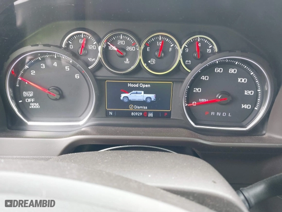 2019 Chevrolet Silverado 1500 LT with VIN 1GCUYDED1KZ259950, listed as a IAAI auction lot 41507899 with 80,929 mi miles. Bid and sale history available at carsss.com. Image 15.