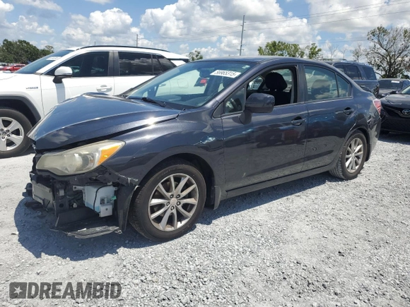 2012 Subaru Impreza Premium z VIN JF1GJAC69CH009938, wystawiony jako Copart lot #56965315 z przebiegiem 136 668 mil mil oraz Szkoda całkowita • Salvage title. Historia ofert i sprzedaży dostępna na DreamBid. Obrazek 1.