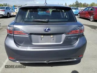 2012 Lexus CT 200h with VIN JTHKD5BH6C2107588, listed as a Copart auction lot 56581015 with 103,735 mi miles and Salvage title. Bid and sale history available at DreamBid. Image 6.