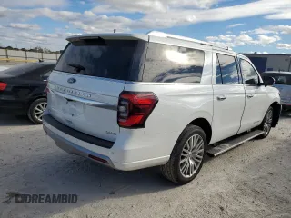 2023 Ford Expedition Max Platinum with VIN 1FMJK1M8XPEA26408, listed as a Copart auction lot 82132613 with 5,973 mi miles and . Bid and sale history available at DreamBid. Image 3.