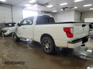2020 Nissan Titan with VIN 1N6AA1CF2LN508840, listed as a Copart auction lot 75797304 with 99,834 mi miles and Salvage title. Bid and sale history available at DreamBid. Image 2.