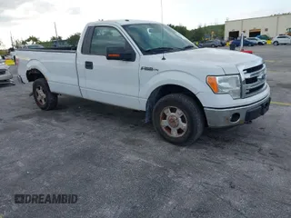 2013 Ford F-150 XL with VIN 1FTNF1EF3DKF30223, listed as a IAAI auction lot 41905682 with 167,119 mi miles. Bid and sale history available at carsss.com. Image 1.