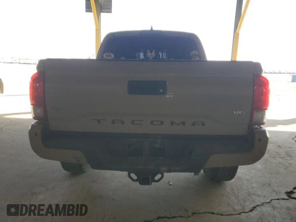 2018 Toyota Tacoma SR with VIN 3TMCZ5AN1JM160641, listed as a Copart auction lot 87868145 with 53,686 mi miles and Salvage Title. Bid and sale history available at carsss.com. Image 6.