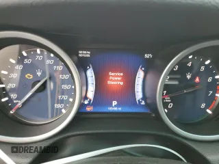 2016 Maserati Ghibli z VIN ZAM57XSA2G1175656, wystawiony jako Copart lot #44798125 z przebiegiem 105 496 mil mil oraz Szkody całkowita. Historia ofert i sprzedaży dostępna na DreamBid. Obrazek 9.