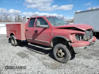 2006 Dodge 3500 SLT with VIN 3D7MX48C16G250277, listed as a Copart auction lot 47961005 with 100,078 mi miles and Salvage Title. Bid and sale history available at DreamBid. Image 4.