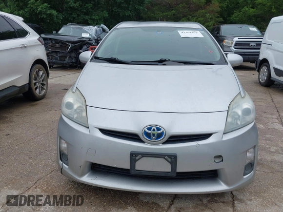 2011 Toyota Prius I with VIN JTDKN3DU6B0259779, listed as a IAAI auction lot 42164475 with 207,243 mi miles. Bid and sale history available at carsss.com. Image 12.