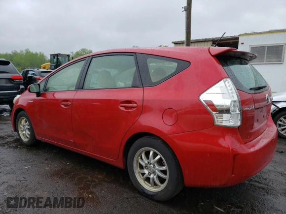 2012 Toyota Prius Two with VIN JTDZN3EU3C3091659, listed as a Copart auction lot 54978955 with 226,470 mi miles and Clean Title. Bid and sale history available at DreamBid. Image 2.