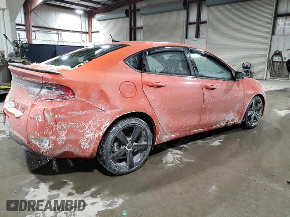 2015 Dodge Dart SXT with VIN 1C3CDFBB1FD379065, listed as a Copart auction lot 42080195 with 139,849 mi miles and Salvage Title. Bid and sale history available at carsss.com. Image 3.