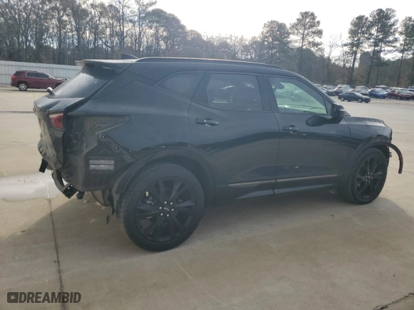 2019 Chevrolet Blazer RS with VIN 3GNKBERS0KS588554, listed as a Copart auction lot 86509164 with 108,148 mi miles and Salvage Title. Bid and sale history available at carsss.com. Image 3.