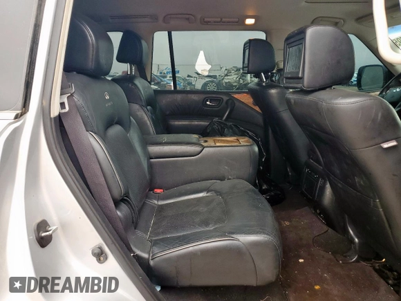 2014 Infiniti QX80 with VIN JN8AZ2NF4E9555026, listed as a Copart auction lot 59152795 with 214,144 mi miles and Clean title. Bid and sale history available at DreamBid. Image 11.