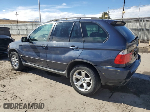 2004 BMW X5 3.0i with VIN 5UXFA13504LU42459, listed as a Copart auction lot 43819964 with 171,722 mi miles and Salvage Title. Bid and sale history available at carsss.com. Image 2.