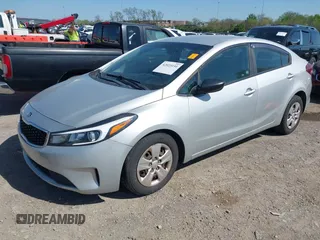 2017 Kia Forte LX with VIN 3KPFK4A73HE101950, listed as a IAAI auction lot 42023151 with 233,718 mi miles. Bid and sale history available at carsss.com. Image 20.