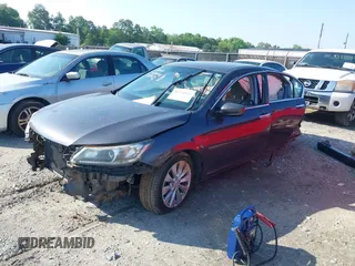 2013 Honda Accord LX z VIN 1HGCR2F35DA021542, wystawiony jako IAAI lot #42274123 z przebiegiem Nie podano mil oraz . Historia ofert i sprzedaży dostępna na DreamBid. Obrazek 2.
