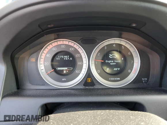2012 Volvo XC60 3.2L with VIN YV4952DZ1C2251628, listed as a Copart auction lot 87064394 with 175,407 mi miles and Salvage title. Bid and sale history available at DreamBid. Image 9.