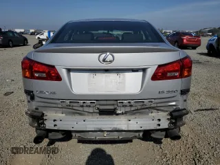 2006 Lexus IS 350 z VIN JTHBE262762004718, wystawiony jako Copart lot #57899455 z przebiegiem 95 723 mil mil oraz Szkoda całkowita • Salvage title. Historia ofert i sprzedaży dostępna na DreamBid. Obrazek 6.