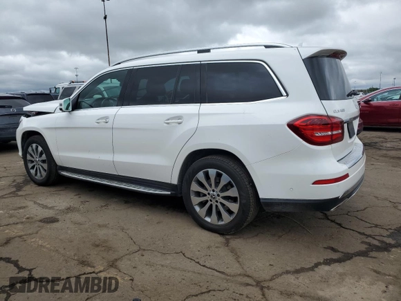 2018 Mercedes-Benz GLS 450 with VIN 4JGDF6EE3JB177571, listed as a Copart auction lot 57039835 with 171,518 mi miles and Clean title. Bid and sale history available at DreamBid. Image 2.