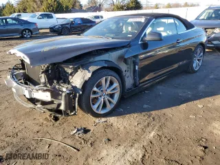 2013 BMW 6 Series 640i with VIN WBALW7C57DDX58327, listed as a Copart auction lot 43505725 with 58,733 mi miles and Salvage Title. Bid and sale history available at carsss.com. Image 1.