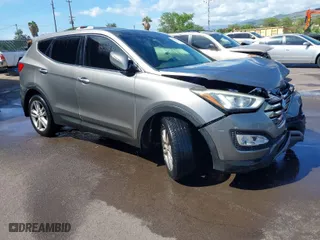 2013 Hyundai Santa Fe 2.0T Sport with VIN 5XYZWDLA9DG064393, listed as a IAAI auction lot 41601453 with 71,136 mi miles. Bid and sale history available at carsss.com. Image 1.