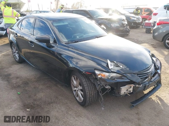 2014 Lexus IS 250 with VIN JTHBF1D23E5037805, listed as a IAAI auction lot 41481565 with 153,901 mi miles and . Bid and sale history available at DreamBid. Image 1.