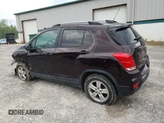 2021 Chevrolet Trax LT with VIN KL7CJPSB4MB314324, listed as a Copart auction lot 62142474 with 58,335 mi miles and Non Repairable. Bid and sale history available at carsss.com. Image 2.