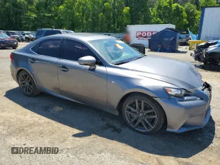 2016 Lexus IS 200t with VIN JTHBA1D24G5030119, listed as a Copart auction lot 56073835 with 138,998 mi miles and Salvage title. Bid and sale history available at DreamBid. Image 4.