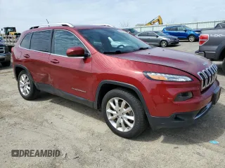 2016 Jeep Cherokee Limited z VIN 1C4PJMDS8GW121591, wystawiony jako Copart lot #54818085 z przebiegiem 108 625 mil mil oraz Czysty tytuł • Clean title. Historia ofert i sprzedaży dostępna na DreamBid. Obrazek 4.