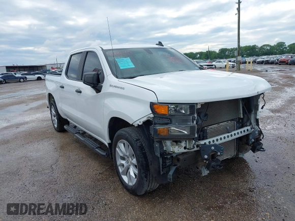 2021 Chevrolet Silverado 1500 Custom with VIN 3GCPWBEK6MG352911, listed as a IAAI auction lot 41723815 with 128,228 mi miles and . Bid and sale history available at DreamBid. Image 1.