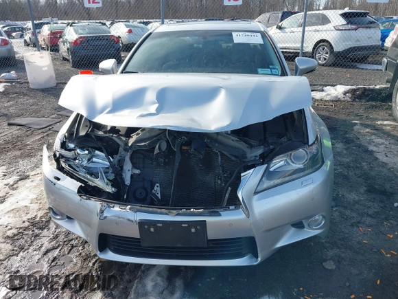 2014 Lexus GS 350 with VIN JTHCE1BLXE5022947, listed as a IAAI auction lot 41740444 with 93,801 mi miles. Bid and sale history available at carsss.com. Image 12.