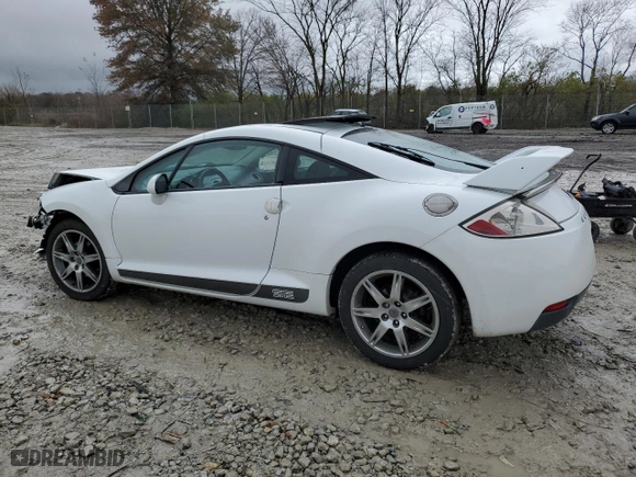 2008 Mitsubishi Eclipse GS with VIN 4A3AK64F98E021019, listed as a Copart auction lot 80774744 with 154,384 mi miles and Salvage Title. Bid and sale history available at carsss.com. Image 2.