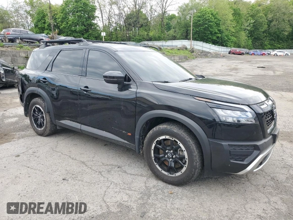 2024 Nissan Pathfinder Rock Creek with VIN 5N1DR3BD2RC212804, listed as a Copart auction lot 55117675 with 16,944 mi miles and Non repairable. Bid and sale history available at DreamBid. Image 4.