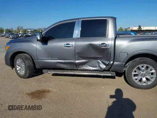 2020 Nissan Titan Platinum Reserve with VIN 1N6AA1EF8LN512582, listed as a IAAI auction lot 42236611 with 18,375 mi miles and . Bid and sale history available at DreamBid. Image 6.