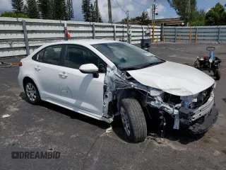 2020 Toyota Corolla LE with VIN JTDEPRAE6LJ079057, listed as a Copart auction lot 55429585 with 11,169 mi miles and Salvage Title. Bid and sale history available at DreamBid. Image 4.