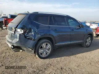 2019 Volkswagen Atlas SEL with VIN 1V2MR2CA5KC557039, listed as a Copart auction lot 49177845 with 73,410 mi miles and Salvage title. Bid and sale history available at DreamBid. Image 3.