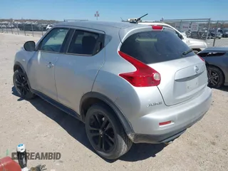 2014 Nissan Juke S with VIN JN8AF5MRXET358113, listed as a IAAI auction lot 41849575 with 137,809 mi miles. Bid and sale history available at carsss.com. Image 3.