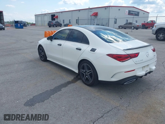 2020 Mercedes-Benz CLA 250 with VIN WDD5J4HB0LN060096, listed as a IAAI auction lot 42220909 with 48,987 mi miles and . Bid and sale history available at DreamBid. Image 3.