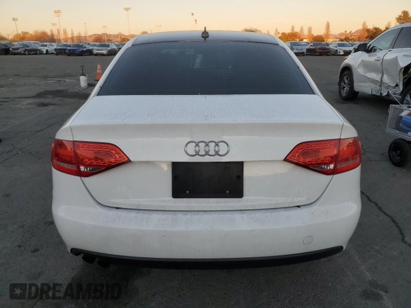 2011 Audi A4 2.0T Premium Plus with VIN WAUEFAFL6BN030473, listed as a Copart auction lot 84255084 with 149,486 mi miles and Salvage Title. Bid and sale history available at carsss.com. Image 6.