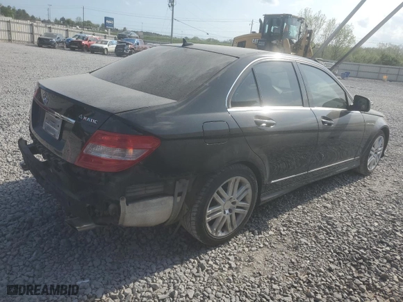 2008 Mercedes-Benz C-Class 3.0L Sport with VIN WDDGF81X68F182518, listed as a Copart auction lot 51534335 with 190,982 mi miles and Clean Title. Bid and sale history available at carsss.com. Image 3.