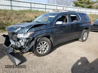 2018 Chevrolet Traverse LT Cloth with VIN 1GNERGKW9JJ179616, listed as a Copart auction lot 77674104 with 0 mi miles and Clean Title. Bid and sale history available at carsss.com. Image 1.