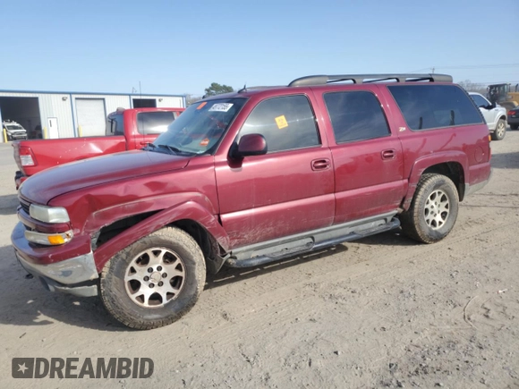 2004 Chevrolet Suburban LS with VIN 3GNFK16Z74G230403, listed as a Copart auction lot 48772155 with 0 mi miles and Salvage Title. Bid and sale history available at carsss.com. Image 1.