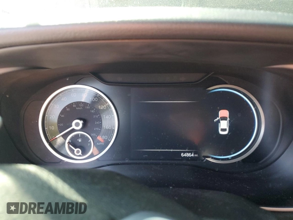 2022 Genesis G70 3.3T with VIN KMTG54TE5NU097499, listed as a Copart auction lot 75570294 with 64,864 mi miles and Salvage Title. Bid and sale history available at DreamBid. Image 9.