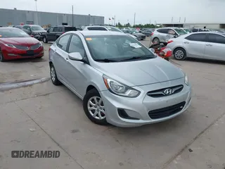 2013 Hyundai Accent GLS with VIN KMHCT4AE2DU469283, listed as a IAAI auction lot 41894969 with 231,072 mi miles and . Bid and sale history available at carsss.com. Image 1.