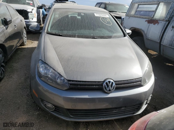 2014 Volkswagen Golf TDI w/Sunroof & Nav with VIN WVWDM7AJ7EW008705, listed as a Copart auction lot 77225504 with 135,279 mi miles and Salvage Title. Bid and sale history available at carsss.com. Image 5.