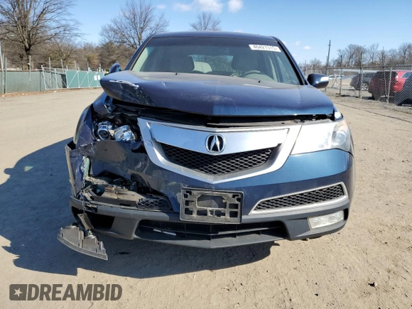 2013 Acura MDX with VIN 2HNYD2H27DH516540, listed as a Copart auction lot 46421315 with 157,498 mi miles and Salvage Title. Bid and sale history available at carsss.com. Image 5.