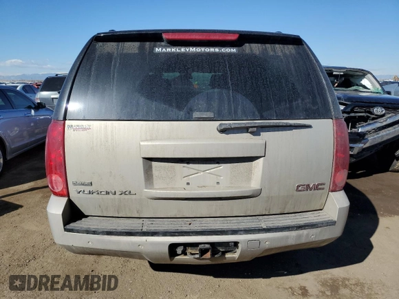 2007 GMC Yukon XL SLT with VIN 1GKFK16387R381473, listed as a Copart auction lot 47806175 with 123,372 mi miles and Salvage Title. Bid and sale history available at DreamBid. Image 6.