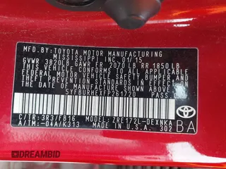 2015 Toyota Corolla L z VIN 5YFBURHEXFP261720, wystawiony jako IAAI lot #42055728 z przebiegiem 171 378 mil mil oraz . Historia ofert i sprzedaży dostępna na DreamBid. Obrazek 9.